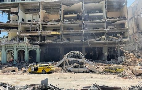 انفجار هتلی در پایتخت کوبا، ۳۳ کشته و زخمی برجای گذاشت