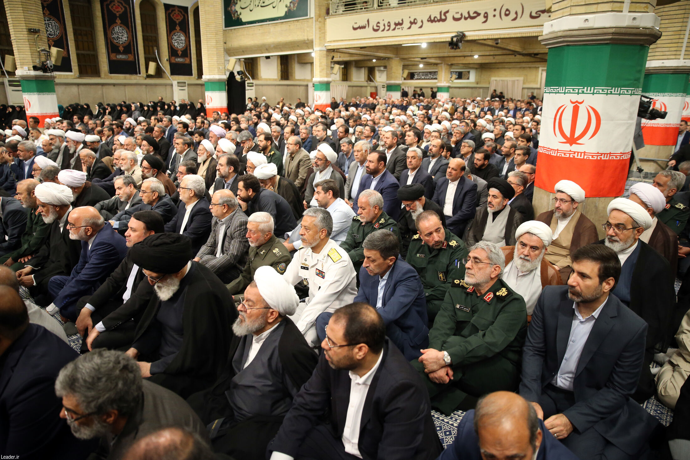 مراسم تنفیذ حکم مسعود پزشکیان به عنوان رئیس جمهور توسط رهبر معظم انقلاب