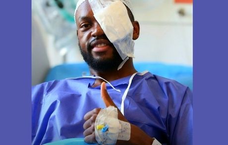 عمل موفقیت آمیز چشم بازیکن فرانسوی استقلال