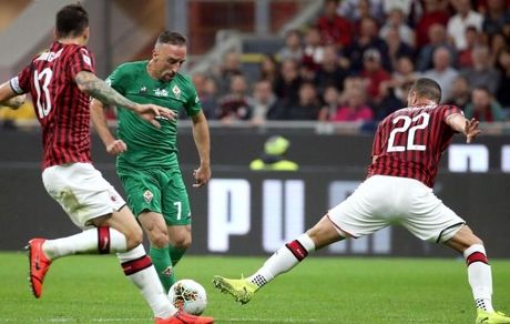  شلیک ریبری به قلب میلان 