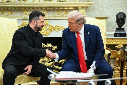 زلنسکی پیشنهاد صلح ترامپ برای پایان جنگ اوکراین را دریافت کرد