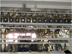 کشف مزرعه استخراج ارز دیجیتال در یک کارگاه متروکه