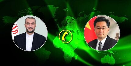 گفت و گوی تلفنی امیرعبداللهیان با وزیر امور خارجه جدید چین