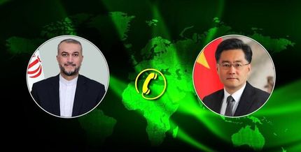 گفت و گوی تلفنی امیرعبداللهیان با وزیر امور خارجه جدید چین