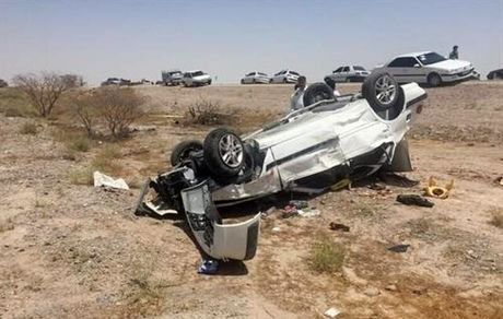 ۴ معلم دلیجانی در حادثه رانندگی دچار سانحه شدند