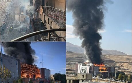 ساختمان متعلق به خدمات فناوری و کسب و کار و شهرک‌های صنعتی استان آذربایجان‌غربی سوخت