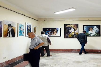 نمایشگاه هنر‌های تجسمی در شهرکرد آغاز شد