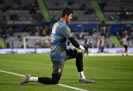 گلر رئال مادرید و تیم ملی بلژیک مصدوم شد