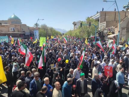 برگزاری راهپیمایی روز قدس در بیش از ۸۲ نقطه استان یزد