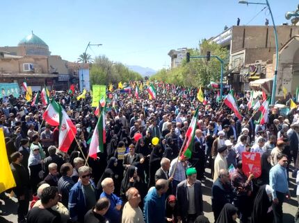 اعلام مسیرهای راهپیمایی روز جهانی قدس در شهرستان‌های استان کرمانشاه