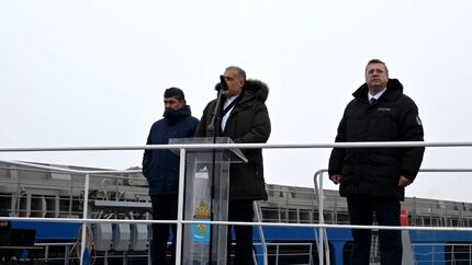 تحویل کشتی باری ۷۲۰۰ تنی «ساحل خزر
