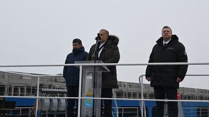 تحویل کشتی باری ۷۲۰۰ تنی «ساحل خزر