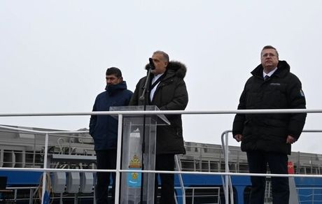 تحویل کشتی باری ۷۲۰۰ تنی «ساحل خزر