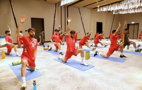 تمرین ریکاوری تیم ملی بعد از باخت به تونس برگزار شد