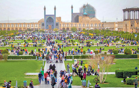 ورود بیش از ۲ میلیون گردشگر به استان اصفهان