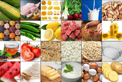 تورم کالاهای خوراکی در فروردین ۱۴۰۴ اعلام شد