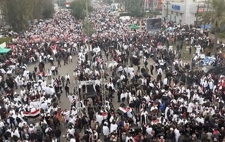 آغاز تظاهرات گسترده ضد اشغالگری در عراق