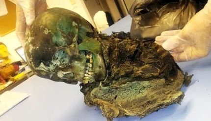 علت سبزرنگ شدن یک مومیایی عجیب بالاخره کشف شد