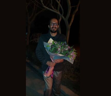یک عکاس خبری از زندان آزاد شد