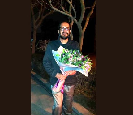 یک عکاس خبری از زندان آزاد شد