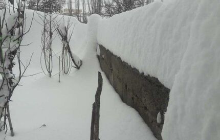 برف یک متری در گیلان / عکس