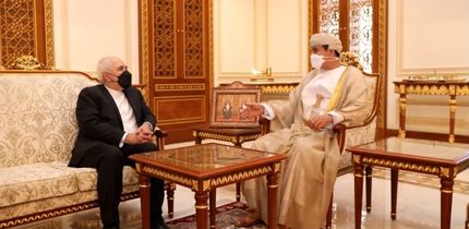 دیدار ظریف با وزیر دفتر سلطان عمان