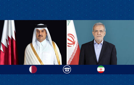قدردانی رئیس جمهور از نقش سازنده قطر در کاهش تنش‌ها
