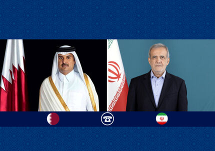 قدردانی رئیس جمهور از نقش سازنده قطر در کاهش تنش‌ها