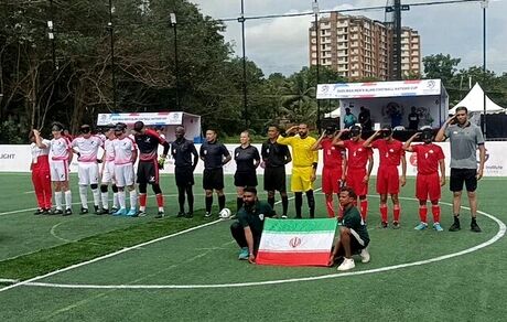 ایران، نایب قهرمان جام ملت‌های فوتبال نابینایان شد