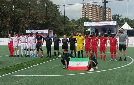 ایران، نایب قهرمان جام ملت‌های فوتبال نابینایان شد