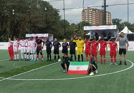 ایران، نایب قهرمان جام ملت‌های فوتبال نابینایان شد