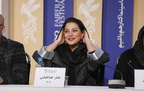 چهره خندان و متعجب طناز طباطبایی سوژه شد/ عکس