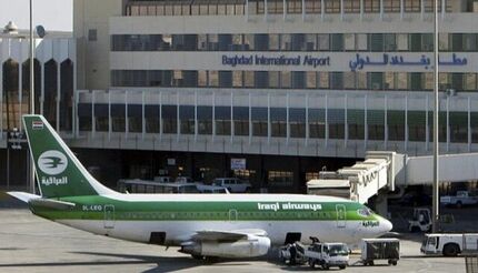 سقوط یک پهپاد در فرودگاه بغداد