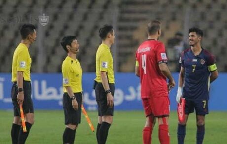 داور ژاپنی، داور بازی پرسپولیس و الریان قطر