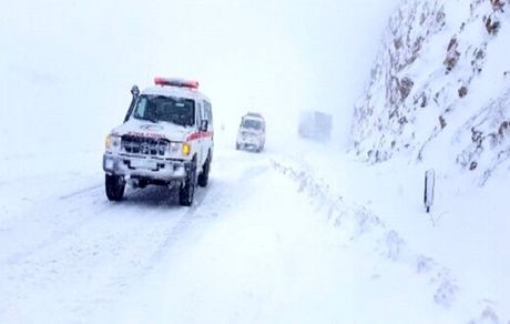 فوت ۸ نفر طی ۴۸ ساعت گذشته بر اثر بروز برف و کولاک
