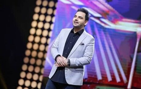 شوخی احسان علیخانی با پدرش در برنامه «عصرجدید»