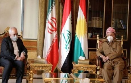 دیدار ظریف با مقامات اقلیم کردستان عراق
