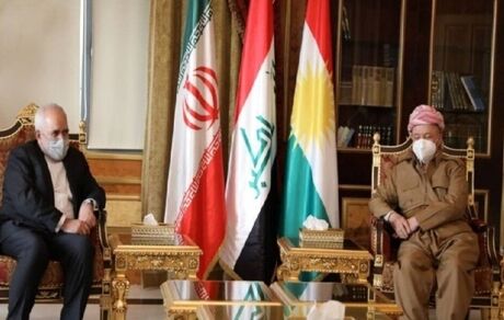 دیدار ظریف با مقامات اقلیم کردستان عراق
