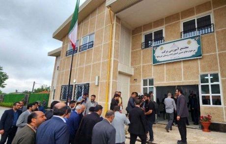 بزرگترین و مجهزترین مدرسه روستایی کشور افتتاح شد