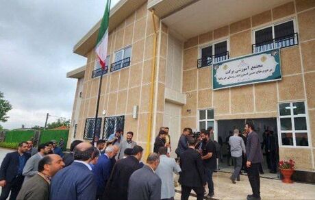 بزرگترین و مجهزترین مدرسه روستایی کشور افتتاح شد
