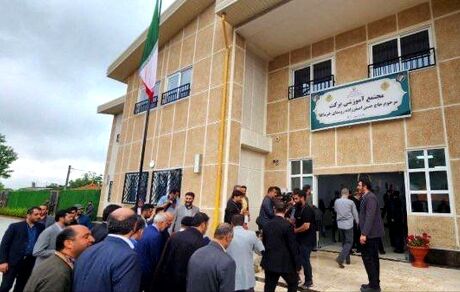 بزرگترین و مجهزترین مدرسه روستایی کشور افتتاح شد