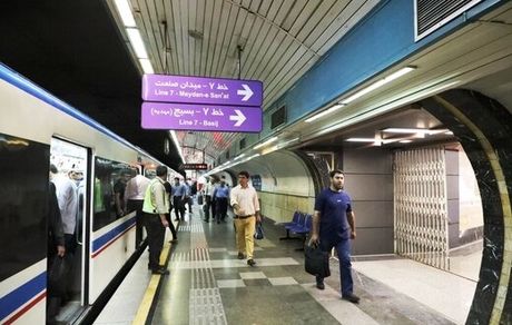 سرفاصله حرکت قطارهای مترو به ۳ و نیم دقیقه رسید