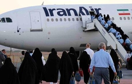 از تاریخ ۲۶ تا ۳۱ شهریورماه در ایران‌ایر پروازهای رفت اربعین ۲ میلیون تومان شد
