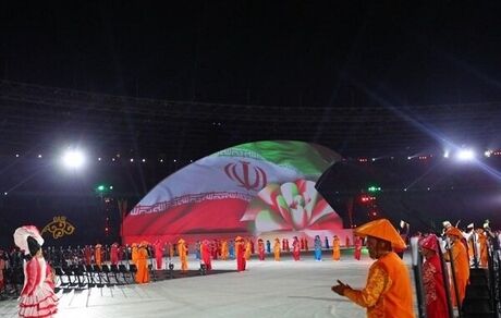 اعلام شعار کاروان ورزش ایران در المپیک ۲۰۲۴ پاریس