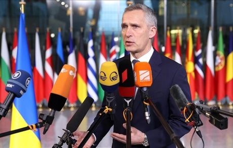 استولتنبرگ: وزرای امور خارجه ناتو درباره ارائه حمایت نظامی بیشتر به اوکراین تبادل نظر می‌کنند