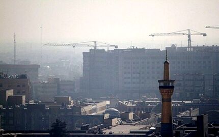 ادامه آلودگی هوا در مشهد