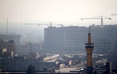 ادامه آلودگی هوا در مشهد