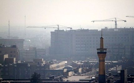 ادامه آلودگی هوا در مشهد