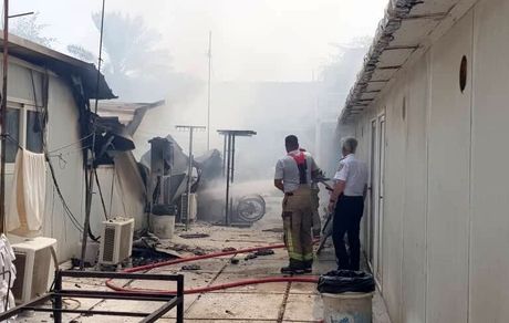 آتش سوزی پارک دلفین‌های جزیره کیش به خیر گذشت