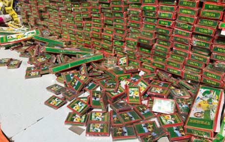 ۳۳۸ هزار عدد انواع موادمحترقه در بوکان کشف شد